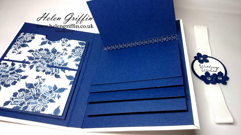 Tutorial – Floral Boutique Mini Folio Flip Album – Helen Griffin