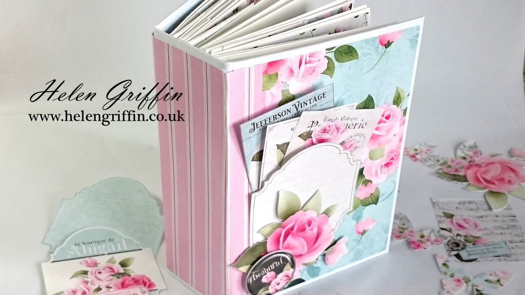 Tutorial | Paperbag Mini Album | Abigail Collection – Helen Griffin