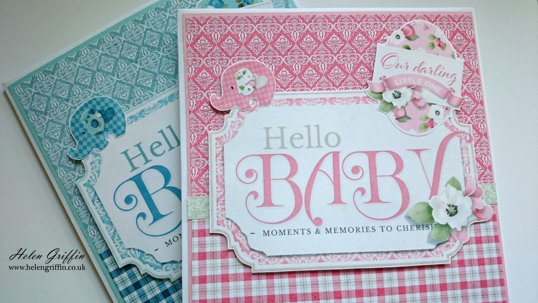 Tutorial Hello Baby Girl Mini Album Helen Griffin