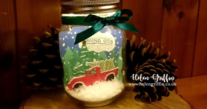Helen Griffin UK Day1 DIY Light Up Mason Jar Christmas Decoration Thumbnail
