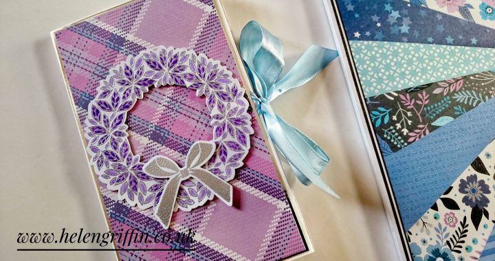 11th Day of Christmas 2018 Helen Griffin uk paper bag mini album 1