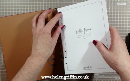 Helen Griffin UK Simple printable planner 2019