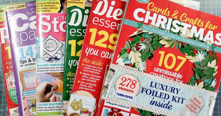 Helen Griffin UK Christmas Magazine Papercraft 2019