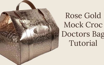 Rose Helen Griffin uk Gold Mock Croc Doctors Bag