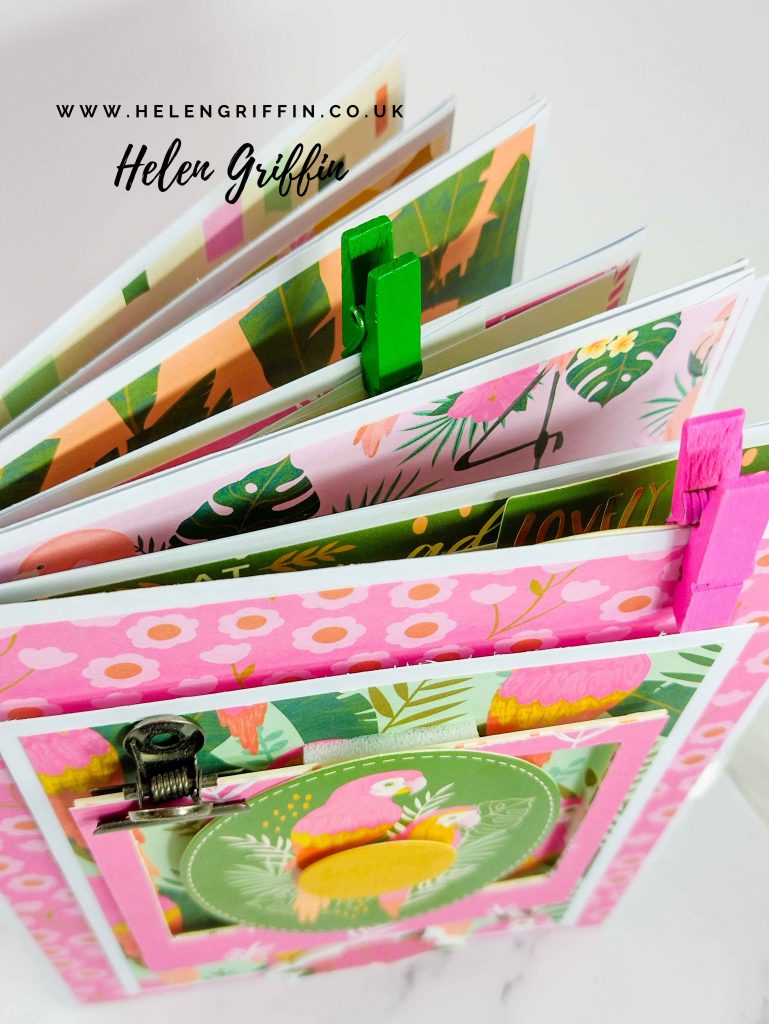 Tutorial  Easy Envelope Mini Album with Pocket Pages – Helen Griffin