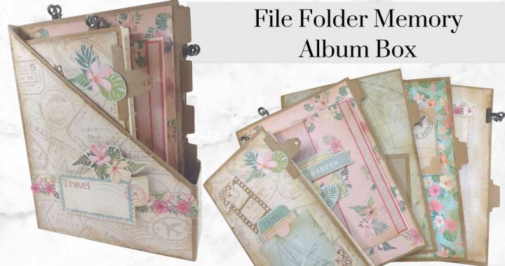 File Folder Memory Album Box thumbnail